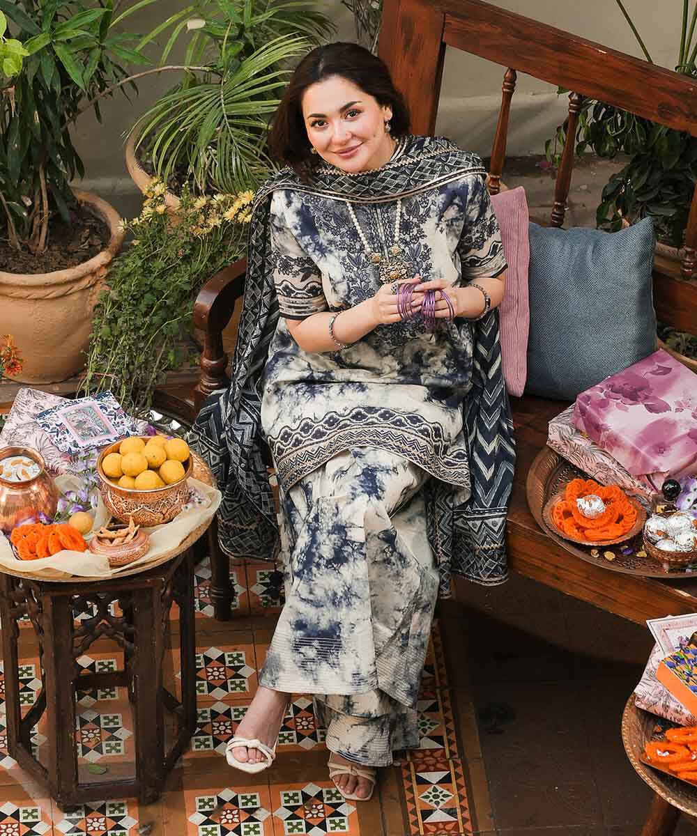 Sapphire Hania Amir 3pice unstitched