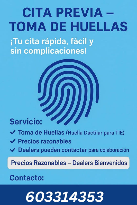 TOMA DE HUELLAS